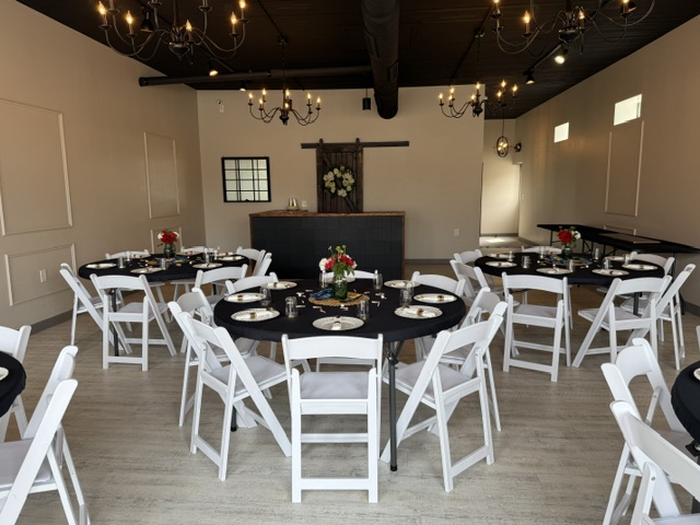 The Gathering Olean prepared for an intimate celebration